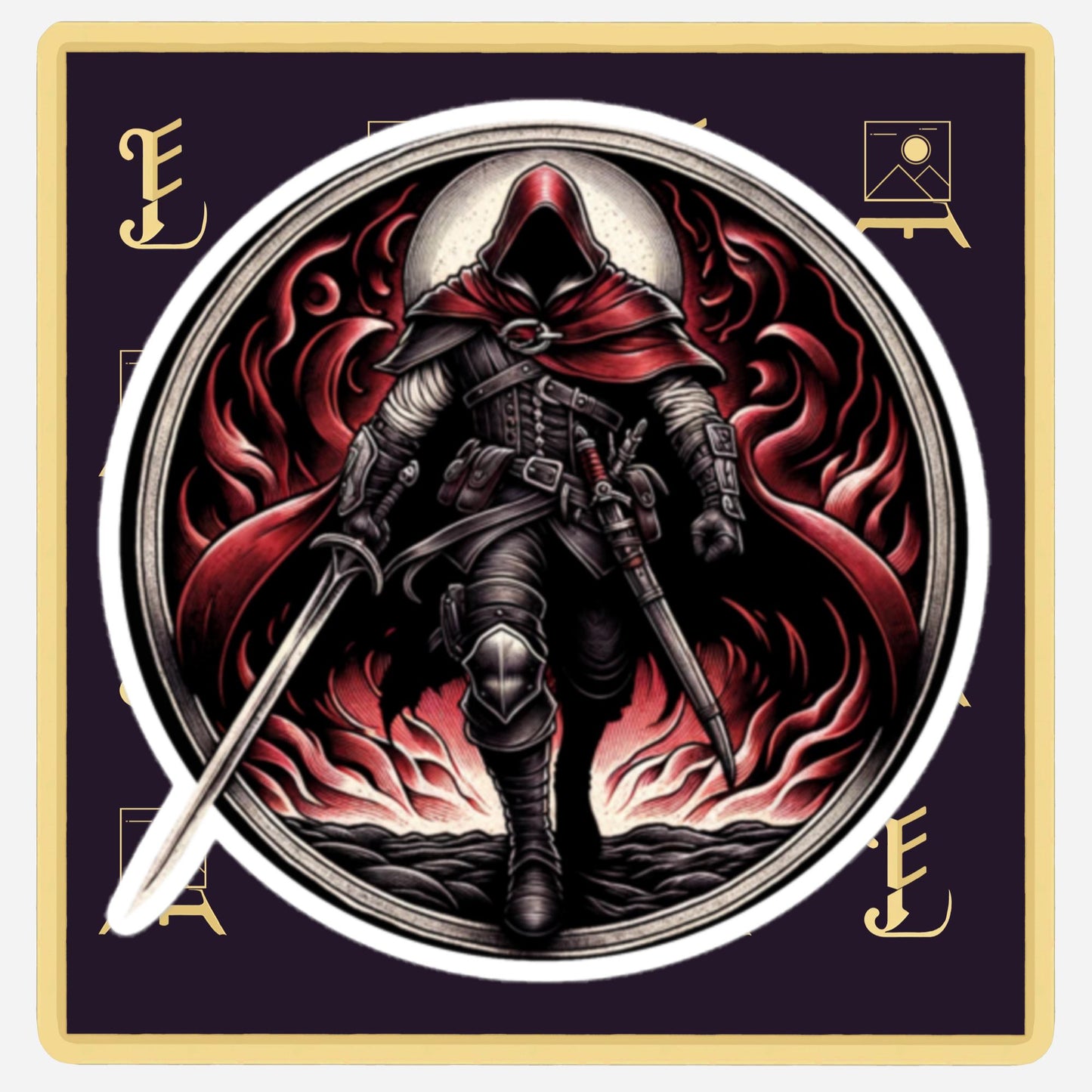 Fighter Sticker