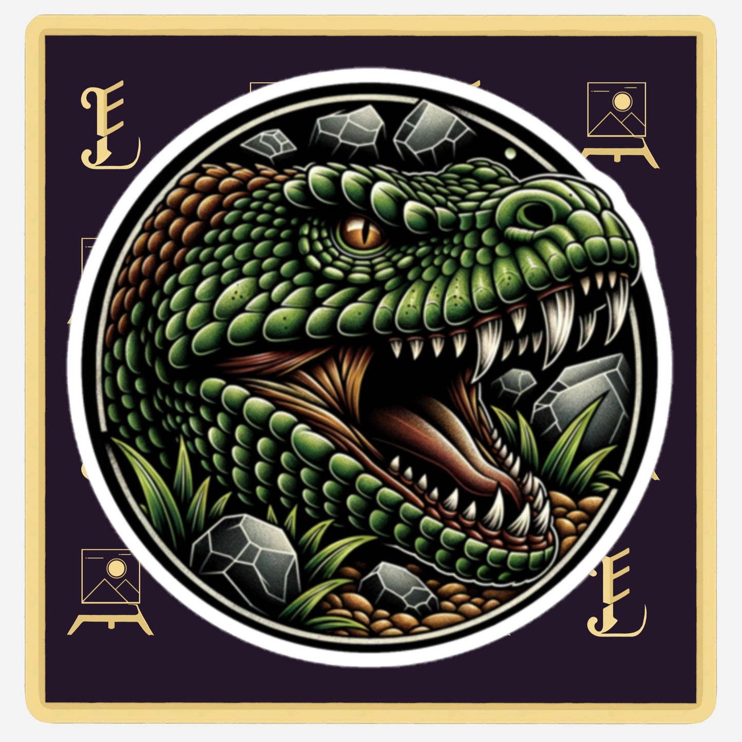 Reptile Creature Sticker