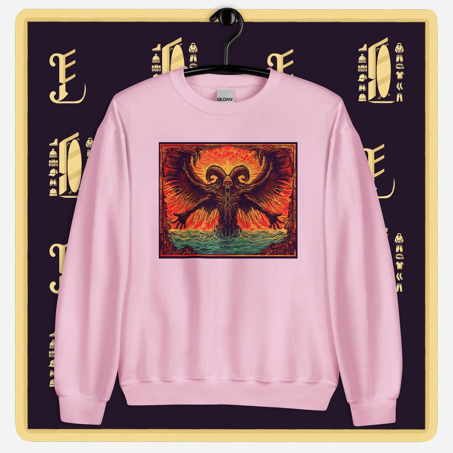 "dark messiah" unisex sweatshirt