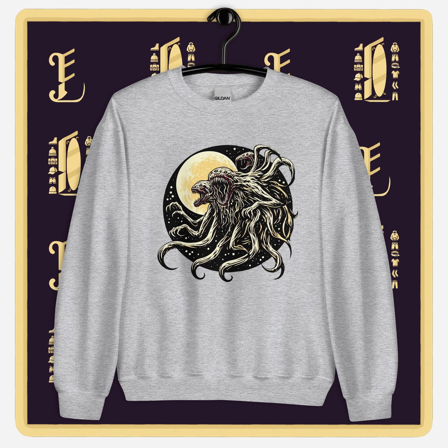 "starfiend" unisex sweatshirt
