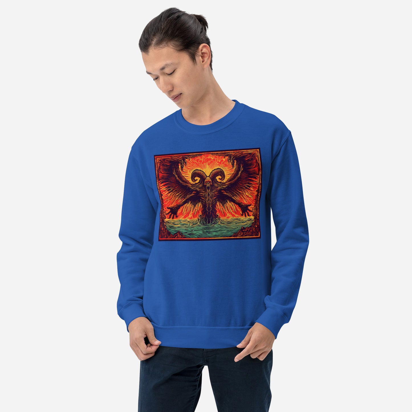 "dark messiah" unisex sweatshirt