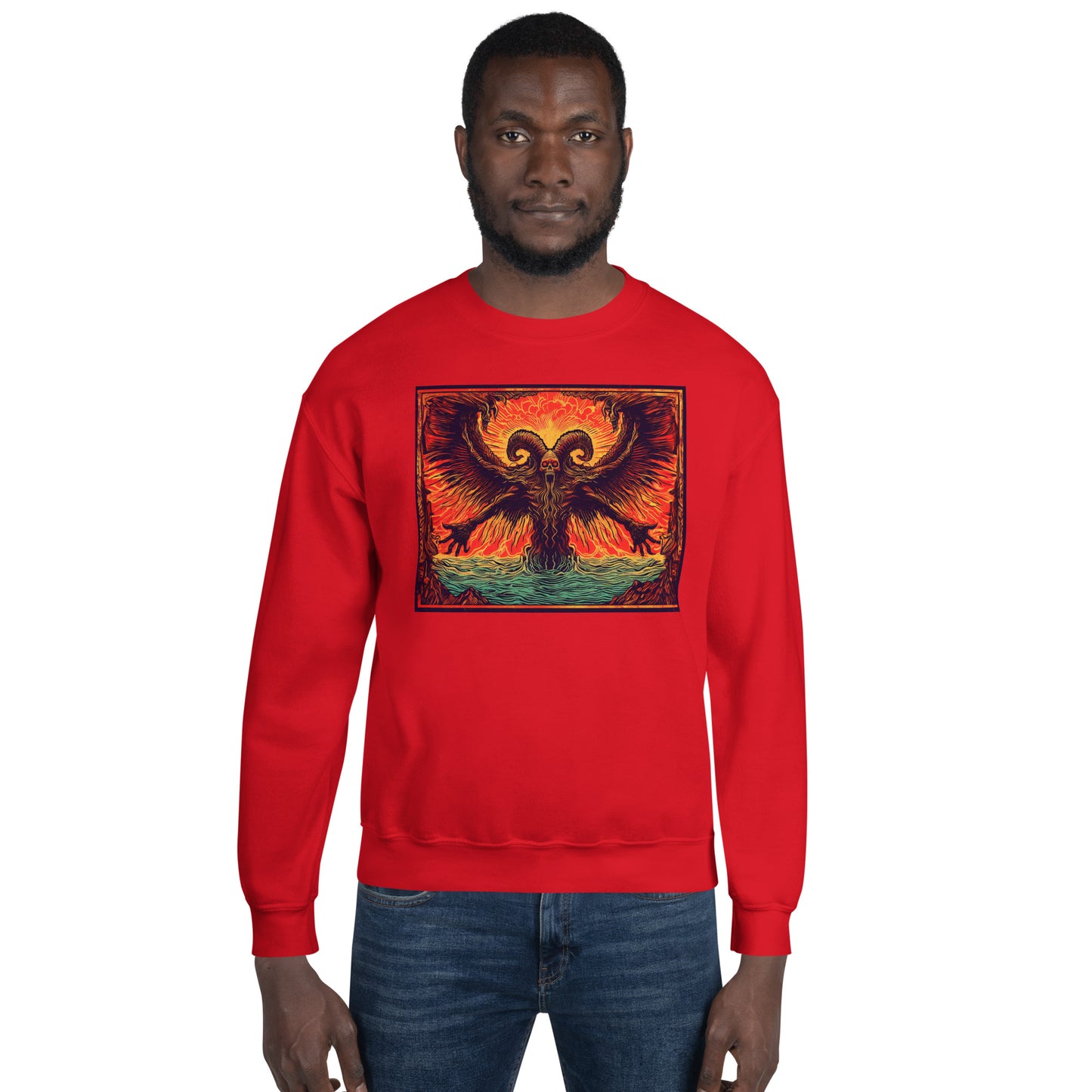 "dark messiah" unisex sweatshirt