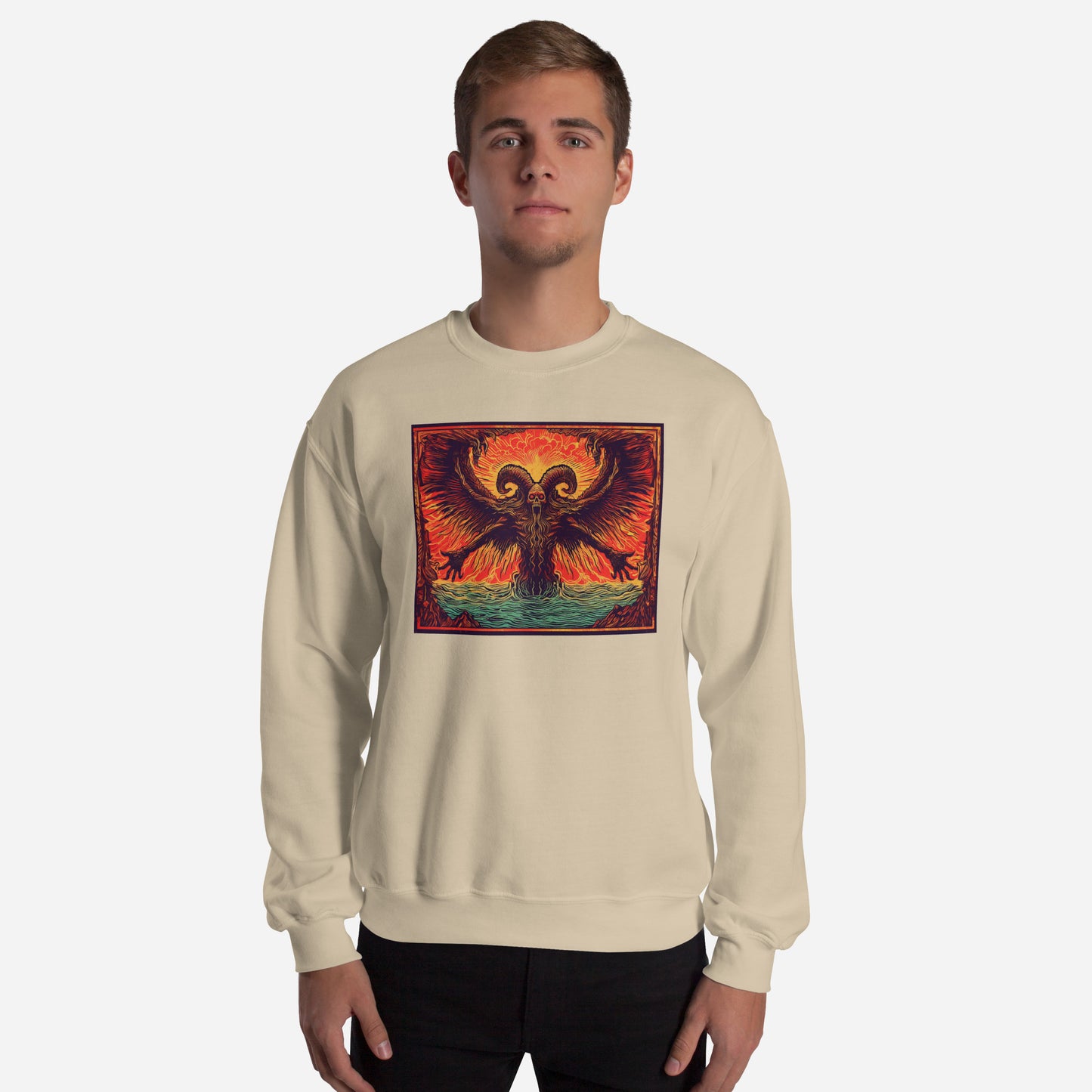 "dark messiah" unisex sweatshirt