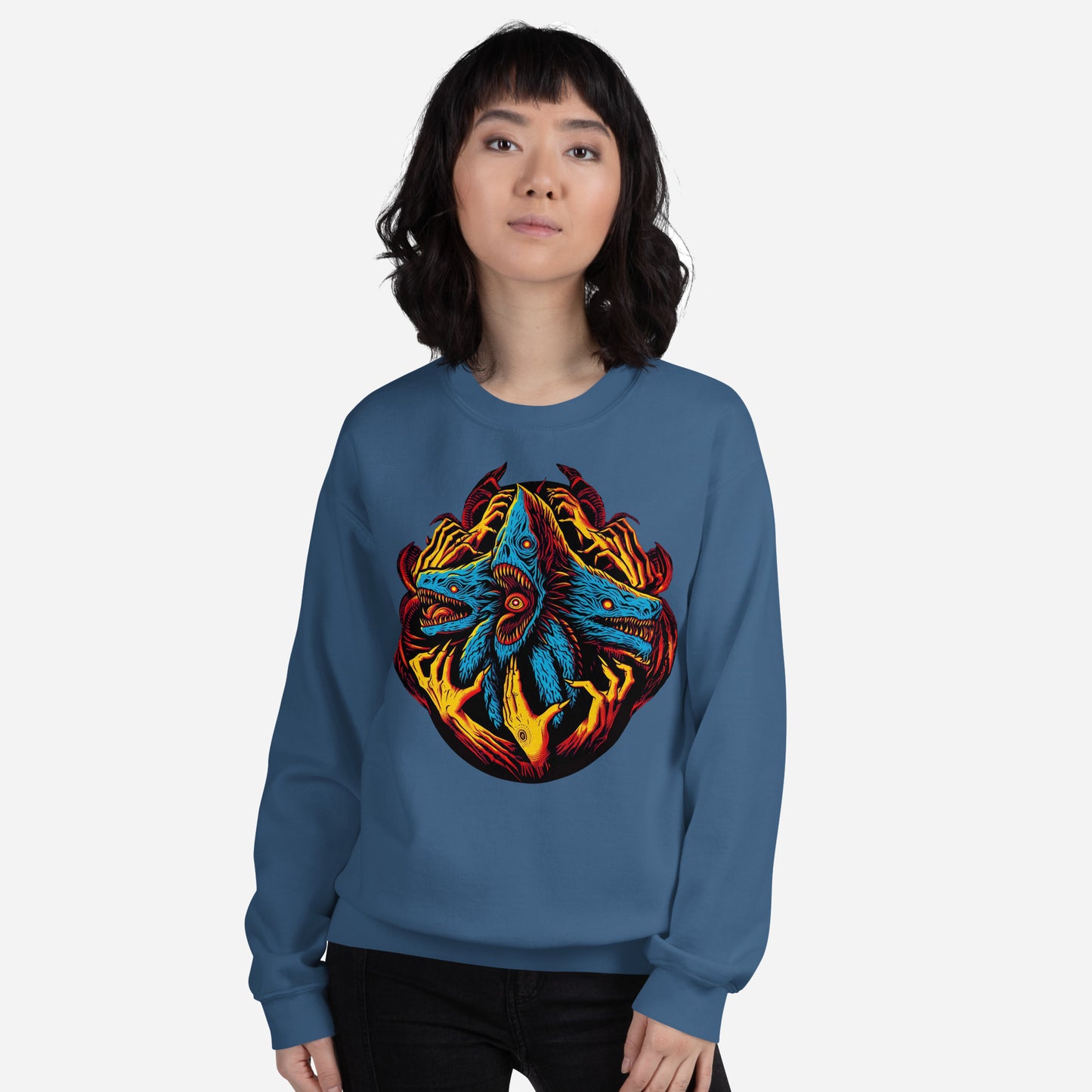 "folly" unisex sweatshirt