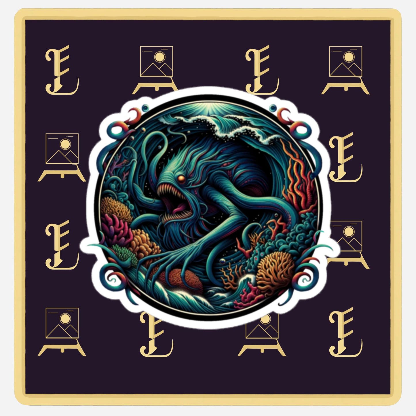 Aquatic Creature Sticker