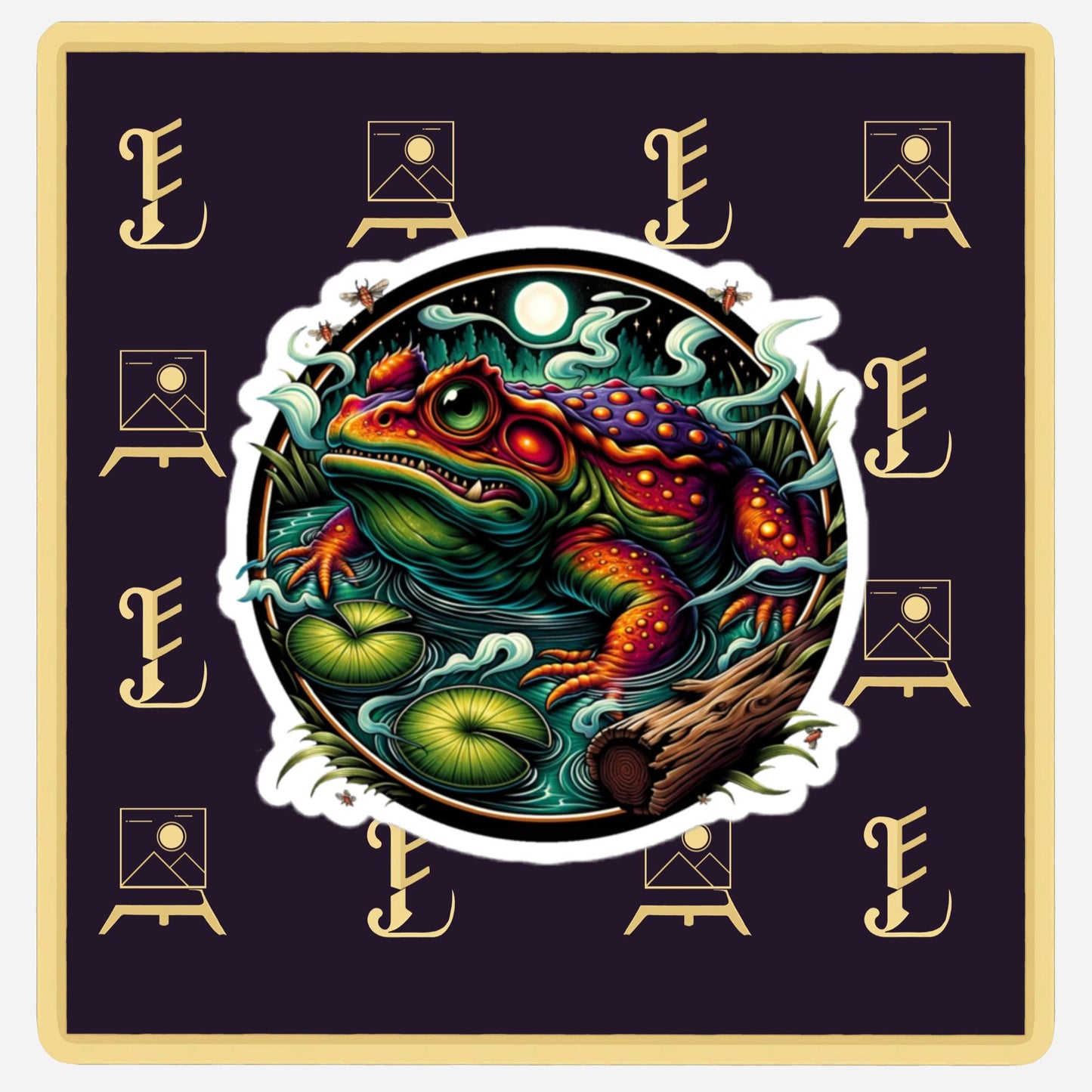 Amphibian Creature Sticker