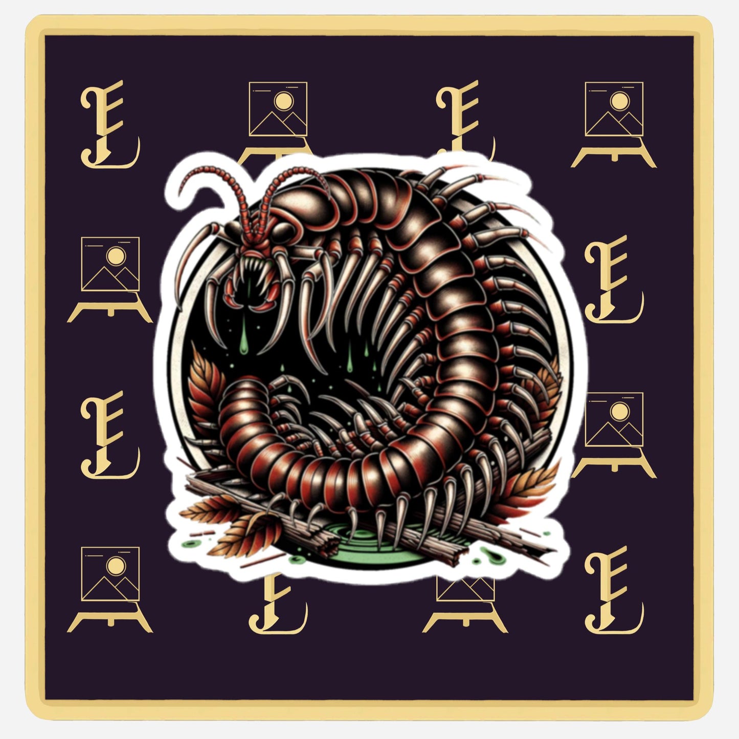 Arthropod Creature Sticker