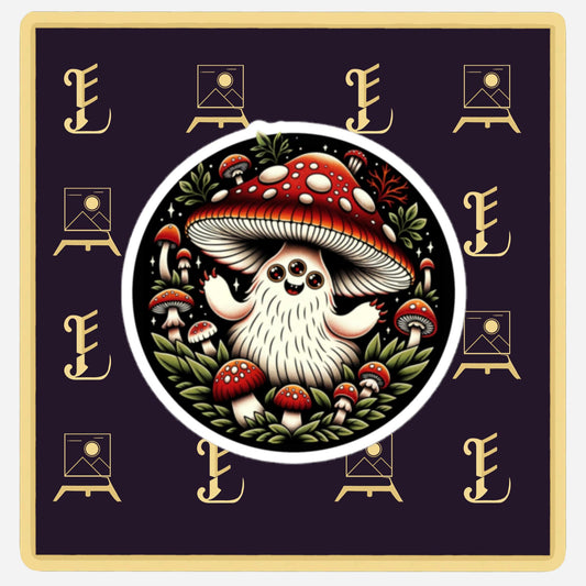 Fungi Creature Sticker