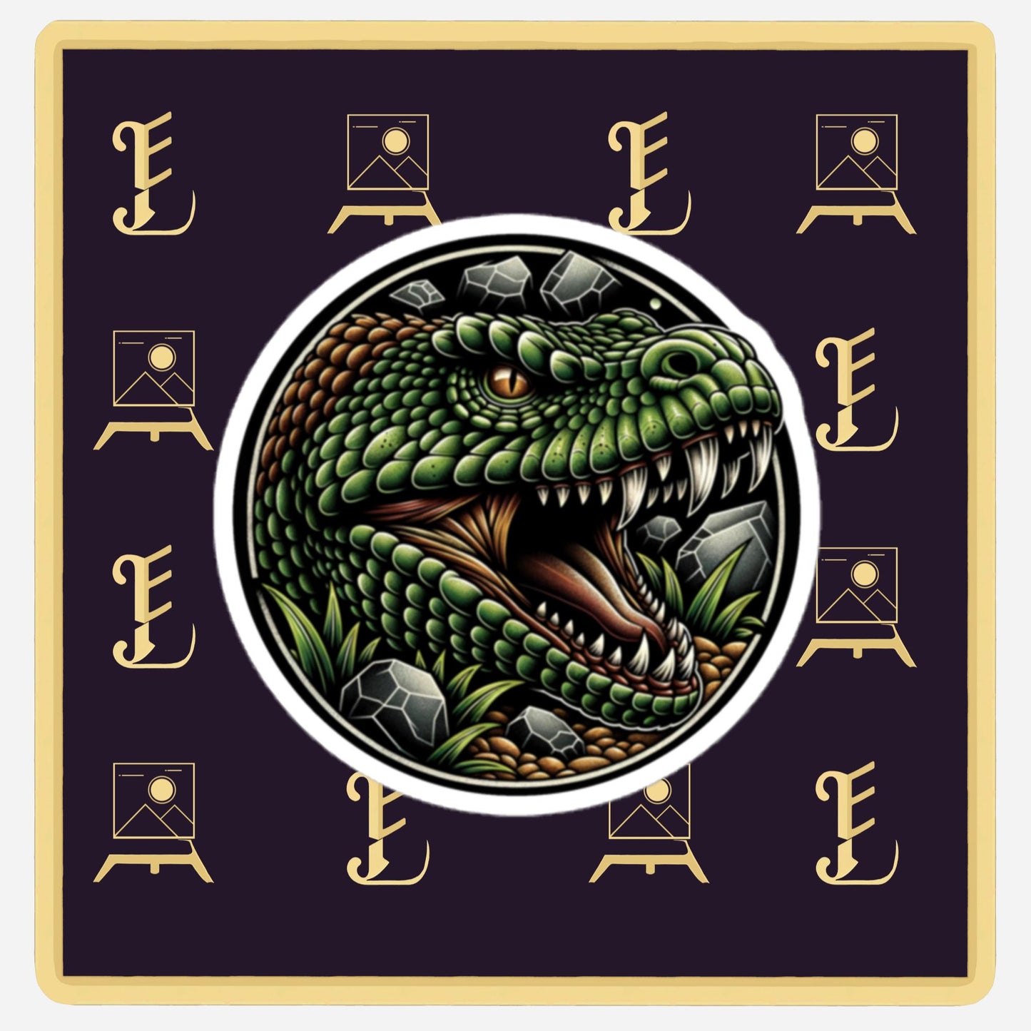 Reptile Creature Sticker