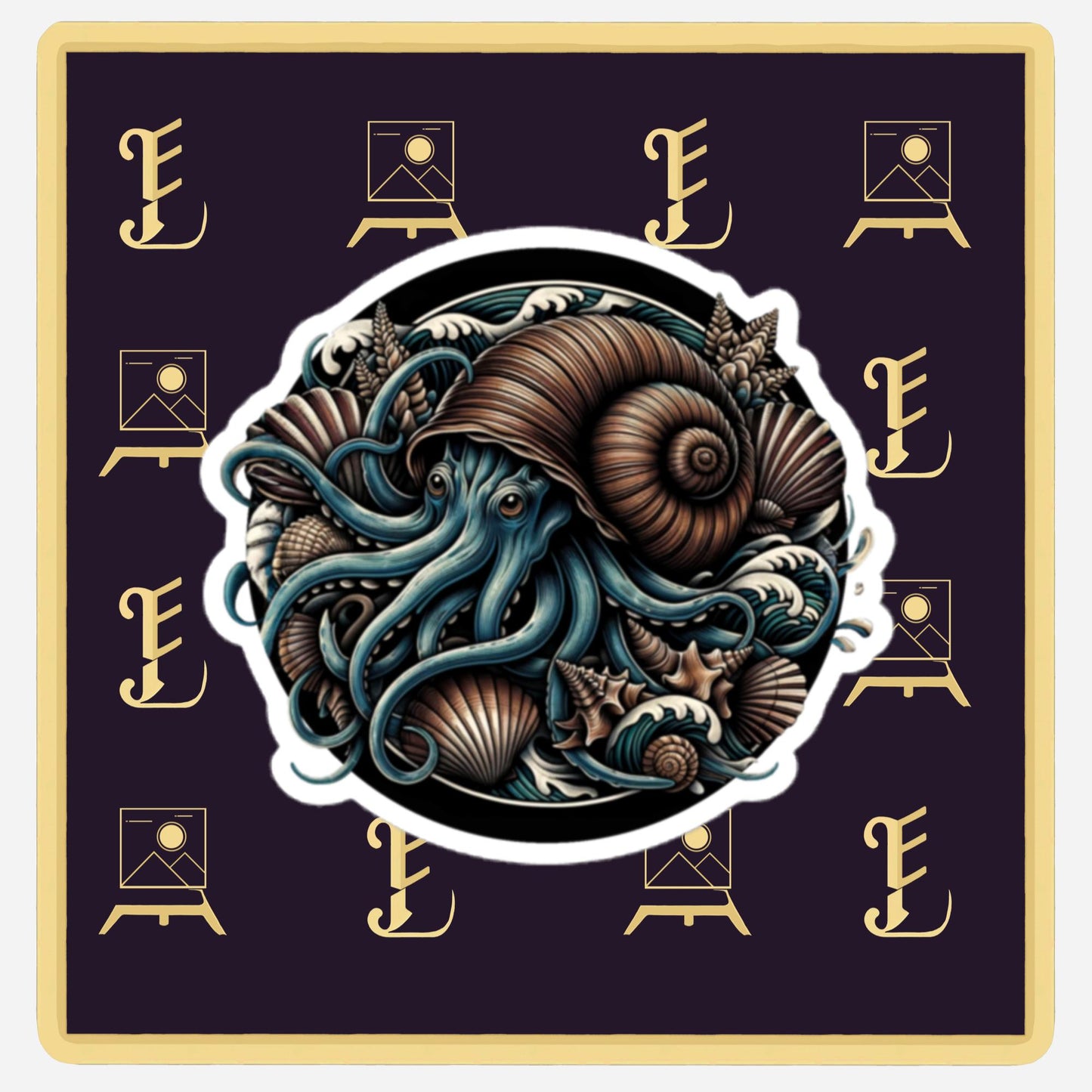 Mollusk Creature Sticker