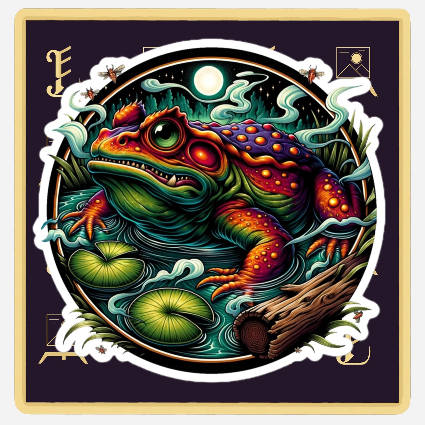 Amphibian Creature Sticker