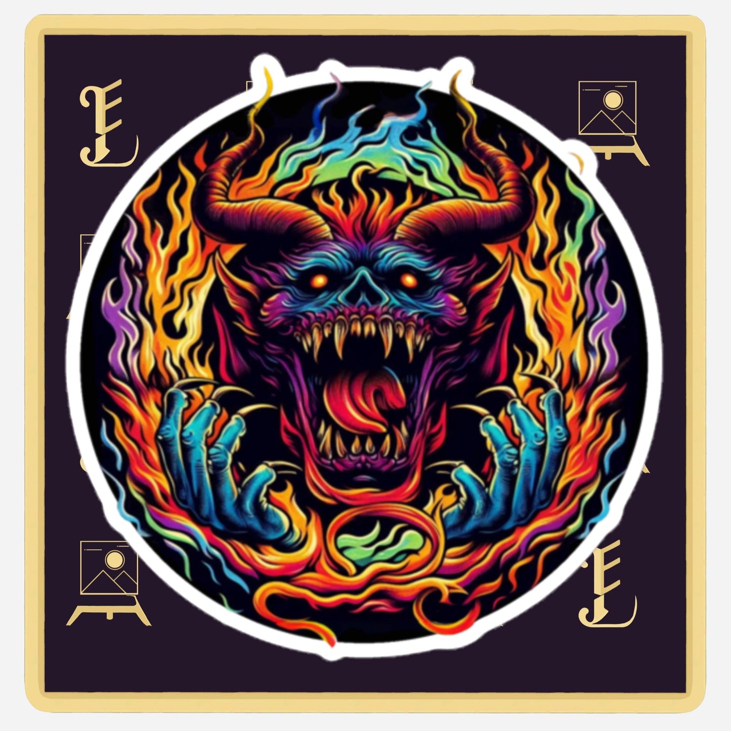 Demon Sticker