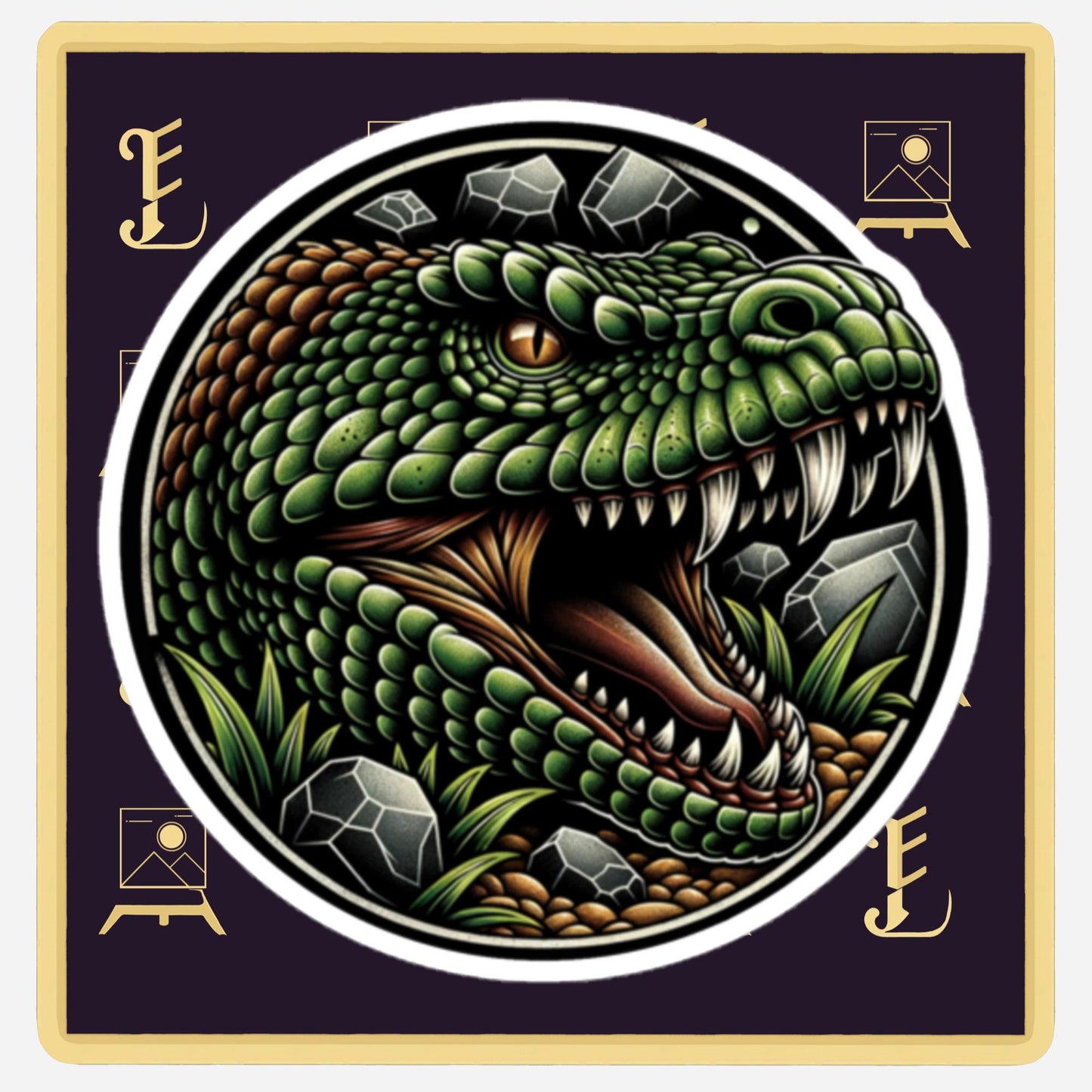 Reptile Creature Sticker