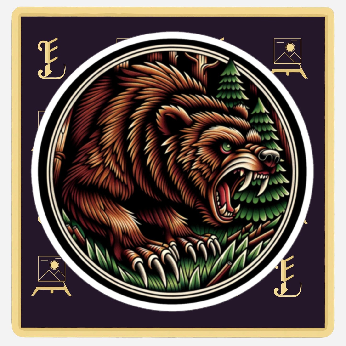 Bear Sticker