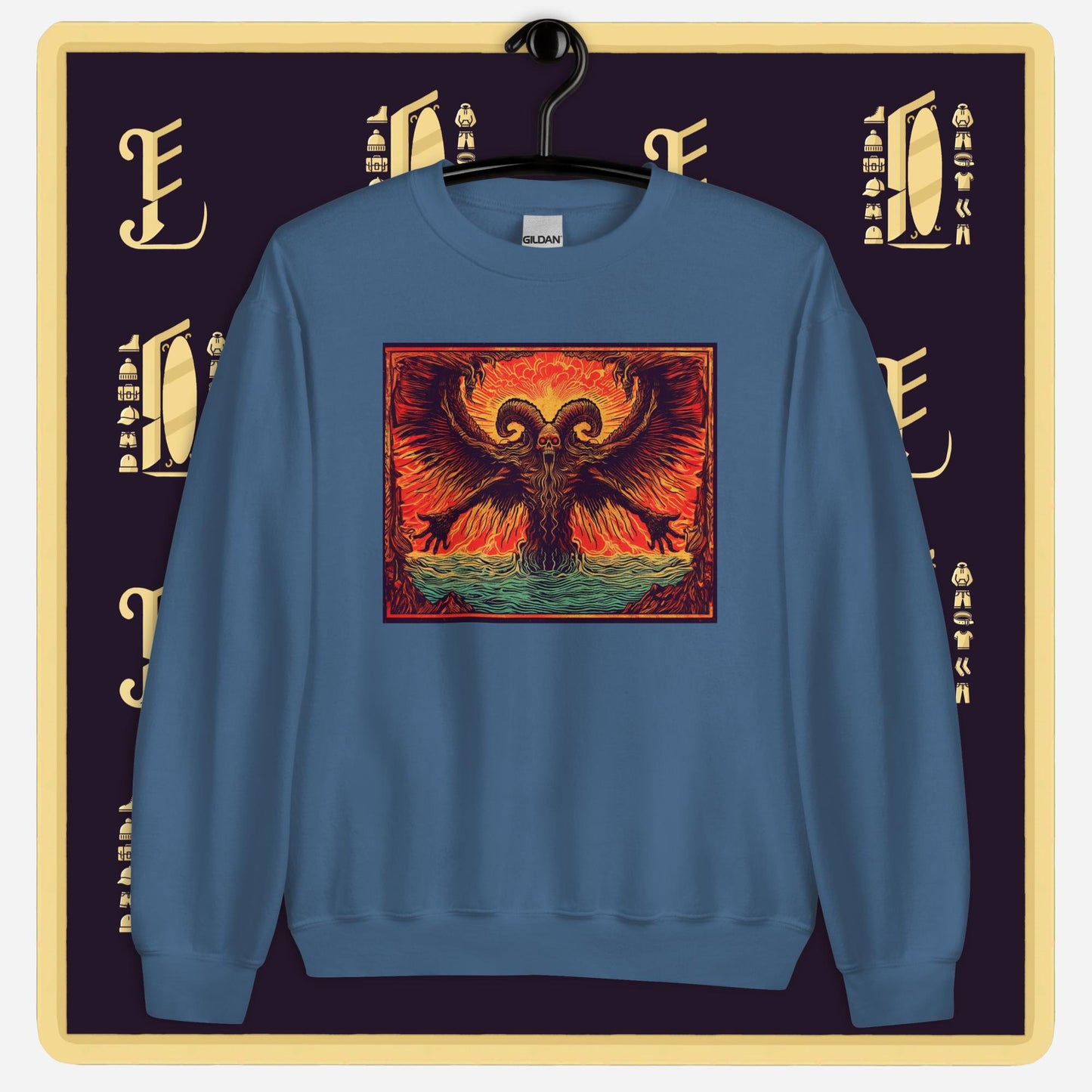 "dark messiah" unisex sweatshirt