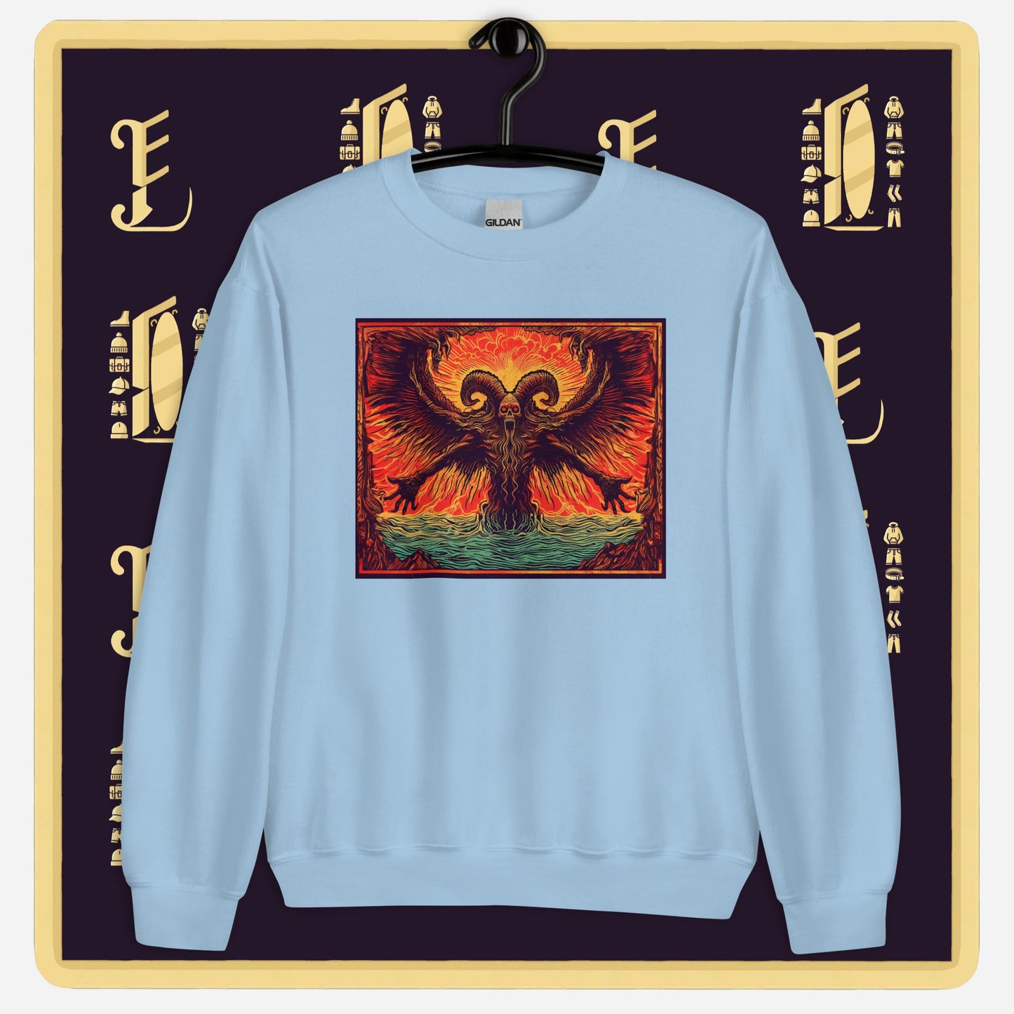 "dark messiah" unisex sweatshirt
