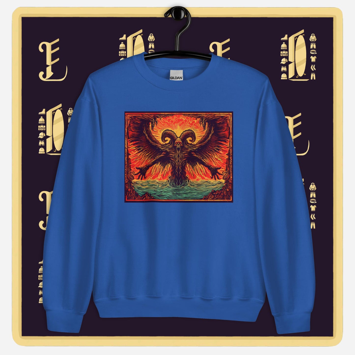 "dark messiah" unisex sweatshirt