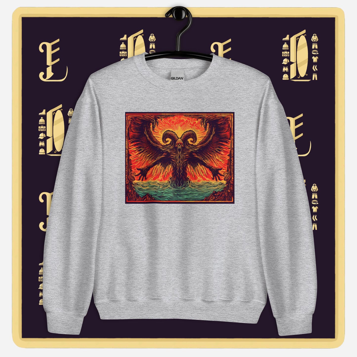 "dark messiah" unisex sweatshirt