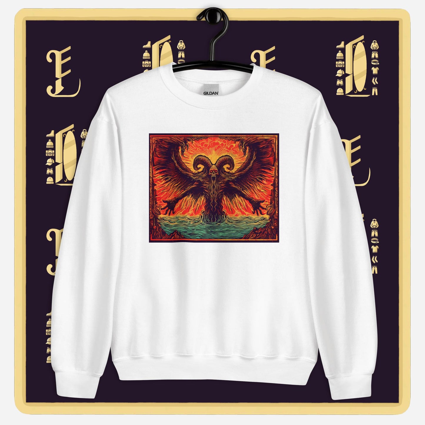 "dark messiah" unisex sweatshirt