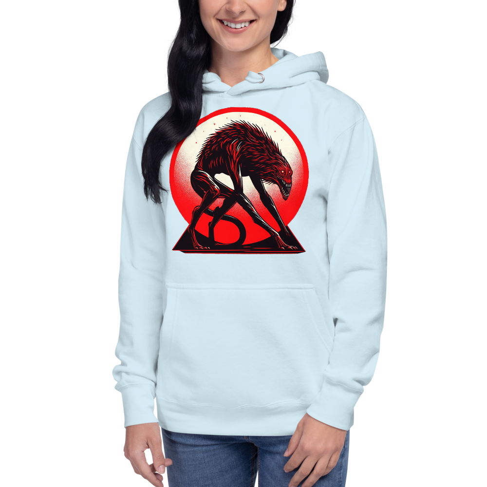 "shadow hound" unisex hoodie